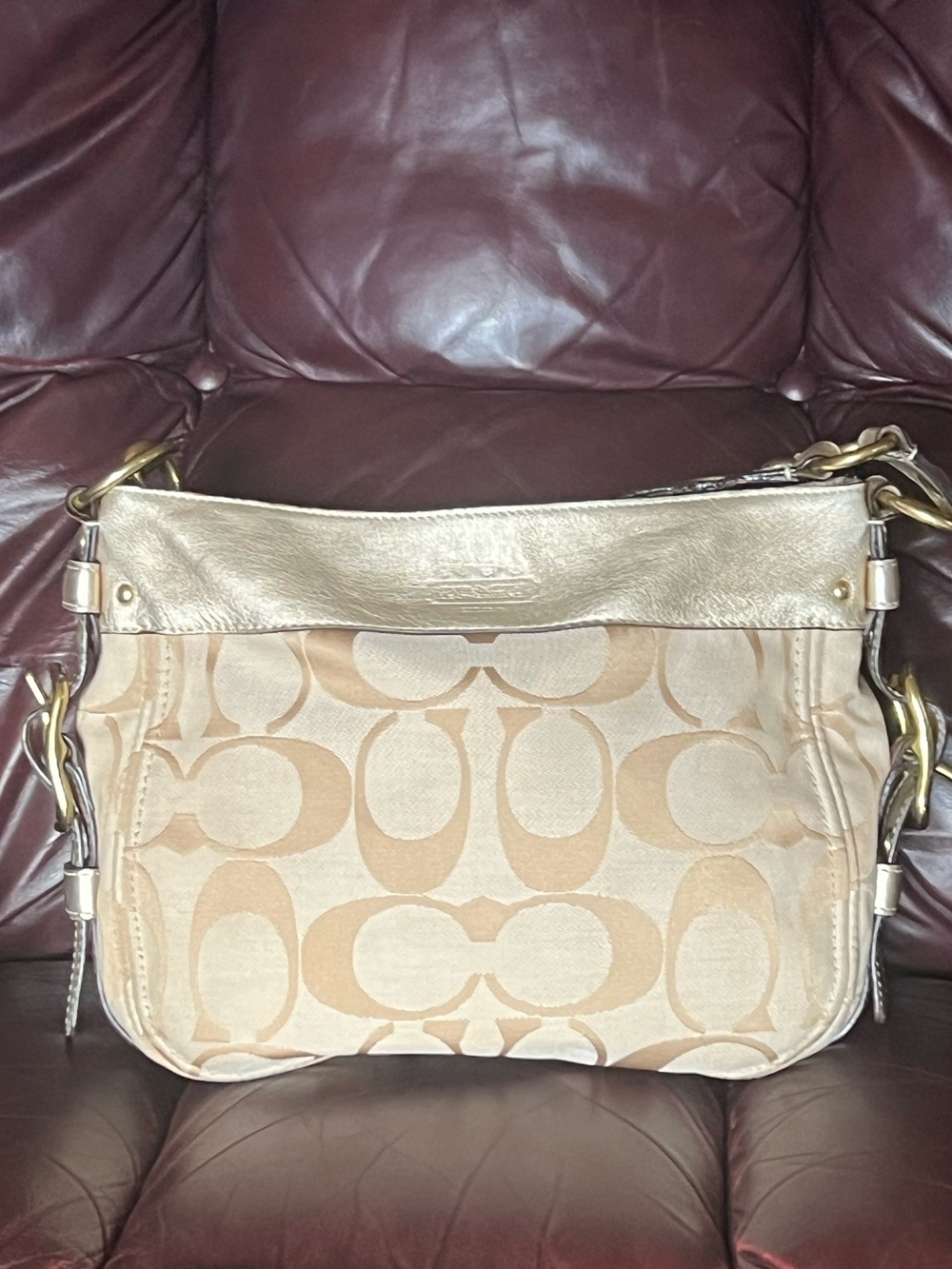 COACH F12657 ZOE HOBO BAG - Picture 2 of 12